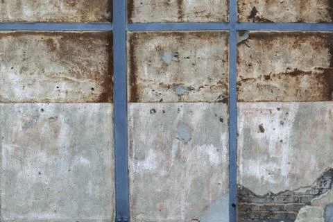 Half timbered warehouse wall Stock-Fotos