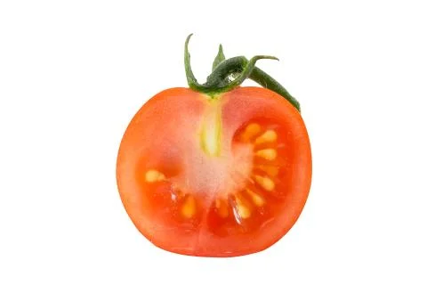 Half tomato Foto stock