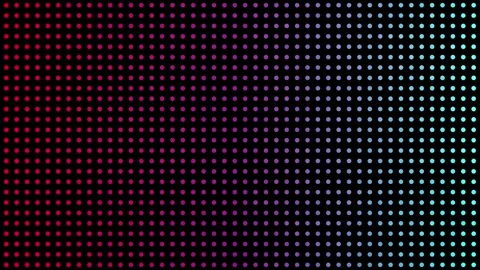 Half tone dot pattern with pink and turquoise gradient light leaks Stock Footage 252859162