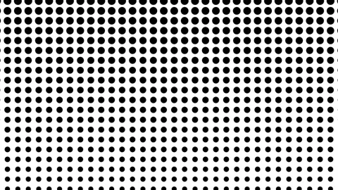 Half tone of many dots, computer generated abstract background, 3D render Stock Footage 92470929
