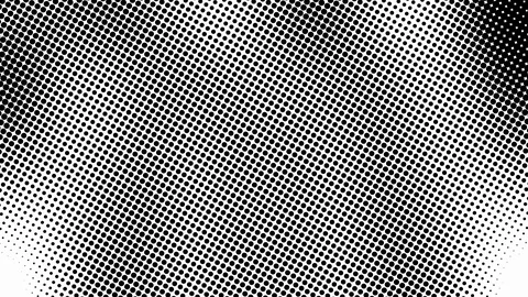 Half tone of many dots, computer generated abstract background, 3D render Video stock 119904691