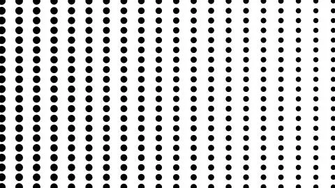 Half tone of many dots, computer generated abstract background, 3D render Illustrazione stock