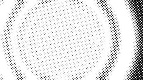 Half tone of many dots, computer generated abstract background, 3D render Stock Illustration