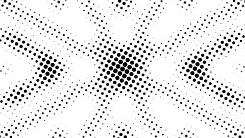 Half tone of many dots, computer generated abstract background, 3D render Stock Illustration