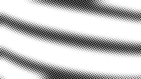 Half tone of many dots, computer generated abstract background, 3D render Illustrazione stock