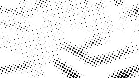 Half tone of many dots, computer generated abstract background, 3D render Stock Illustration