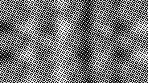 Half tone of many dots, computer generated abstract background, 3D render Stock Illustration