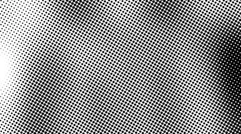 Half tone of many dots, computer generated abstract background, 3D render Stock Illustration
