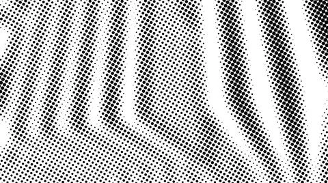 Half tone of many dots, computer generated abstract background, 3D render Stock Illustration