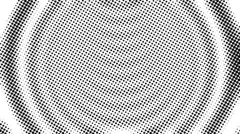 Half tone of many dots, computer generated abstract background, 3D render Stock Illustration