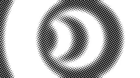 Half tone of many dots, computer generated abstract background, 3D render イラスト素材