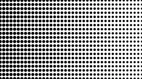 Half tone of many dots, computer generated abstract background, 3D render Stock Illustration