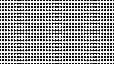 Half tone of many dots, computer generated abstract background, 3D render Illustrazione stock