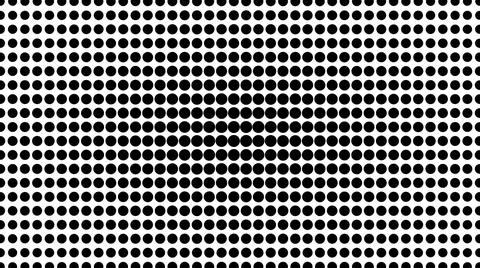 Half tone of many dots, computer generated abstract background, 3D render イラスト素材