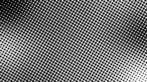 Half tone of many dots, computer generated abstract background, 3D render ... Stock Photos