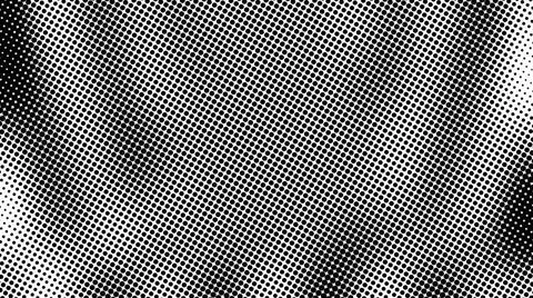 Half tone of many dots, computer generated abstract background, 3D render ... Foto stock