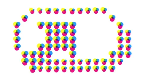 Half tone media animations 스톡 동영상 37720915