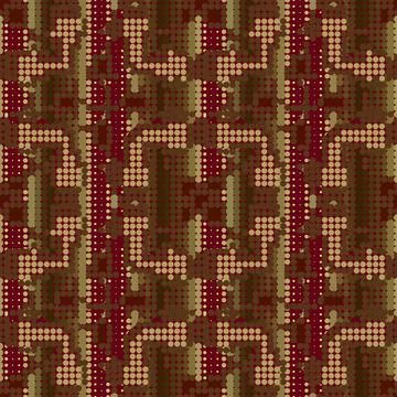 Half tone seamless pattern. Textured modern vector background. Repeat halfton Stock Illustration