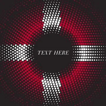 Half tone square round gradient template Sovereign Military Order of Malta fl Stock Illustration