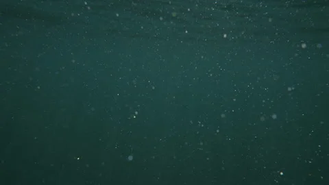Half Underwater Half Sky SLOMO Shot 4k 스톡 동영상 235581397
