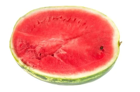 Half of watermelon Stock Photos