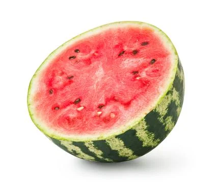 Half of watermelon Stock Photos