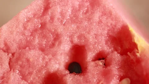 Half watermelon pulp (3) Stock Footage 202153660