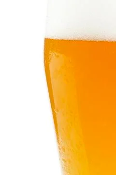 Half wheat beer Stock Photos