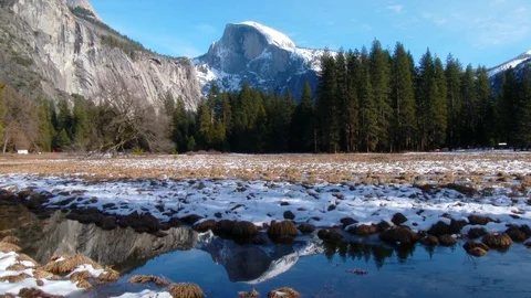 HalfDome Stock Footage 102730023