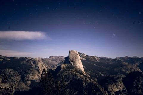 Halfdome 库存照片