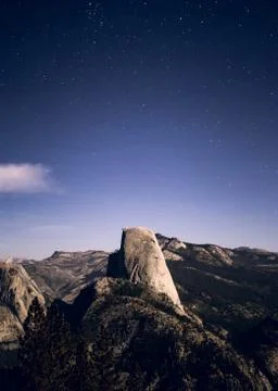 Halfdome 库存照片