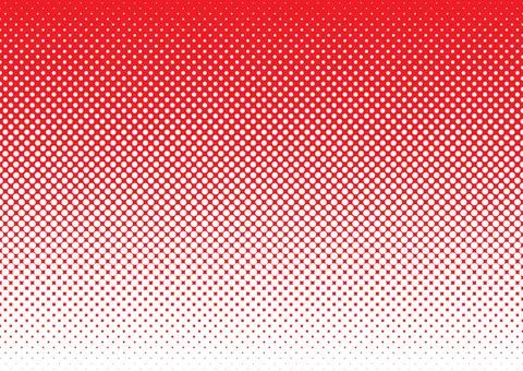 Halftone abstract background red Red background with white halftone dot gr... Stock Photos