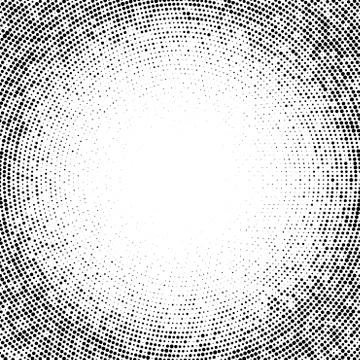 Halftone abstract dotted backgrounds for your design. Halftone effect vector Illustrazione stock