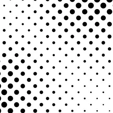 Halftone abstract geometric design, digital dynamic texture cover background, Stock Illustration
