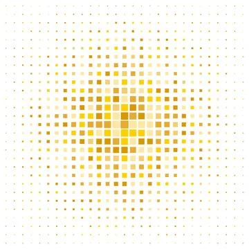 Halftone abstract geometric design, digital dynamic texture cover background, Stock Illustration