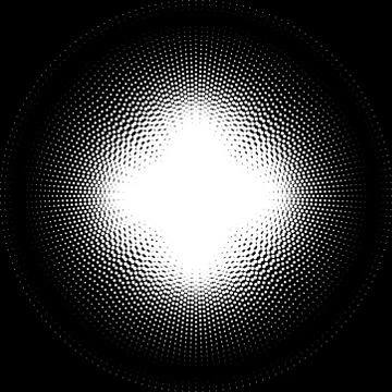 Halftone background of black dots Stock Illustration