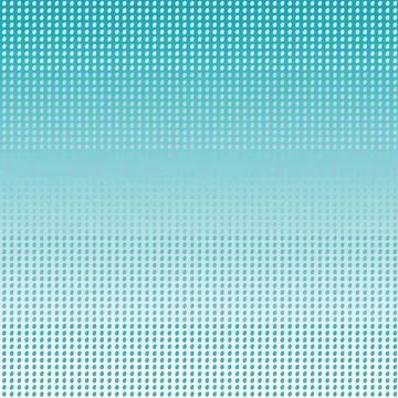 Halftone background with blue spots Illustrazione stock