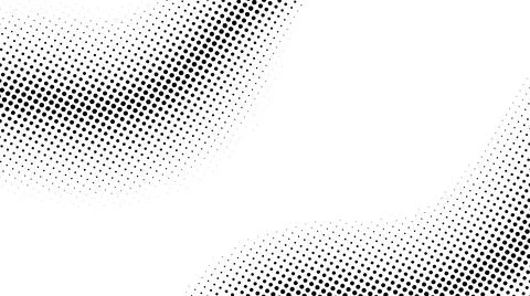 Halftone background. Comic halftone pop art texture. White and black abstract Illustrazione stock