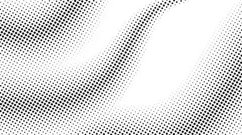 Halftone background. Comic halftone pop art texture. White and black abstract Stock Illustration