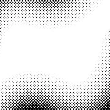 Halftone background. Comic halftone pop art texture. White and black abstract Illustrazione stock