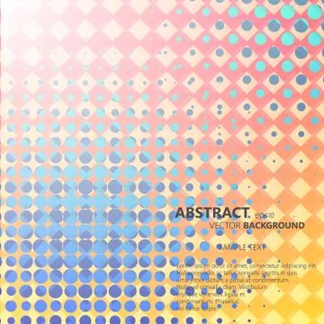 Halftone background for concept design 스톡 일러스트