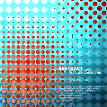 Halftone background for concept design Stock-Illustration