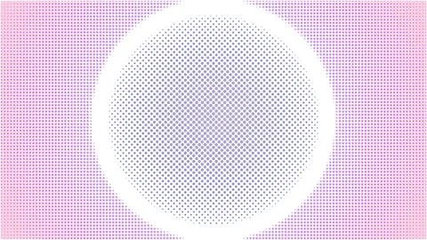 Halftone Background Design Template with Big Ellipse Shape Element, Pop Art.. Ilustração Stock