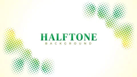 Halftone Background Design Template with Editable Text Style. Abstract Dots.. Stock-Illustration