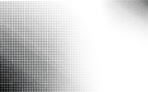Halftone background frame. Comic halftone pop art texture. Black and white .. Stock Illustration