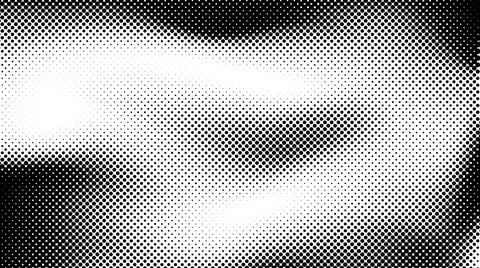 Halftone background. Grunge halftone pop art texture. White and black abstract Stock Illustration