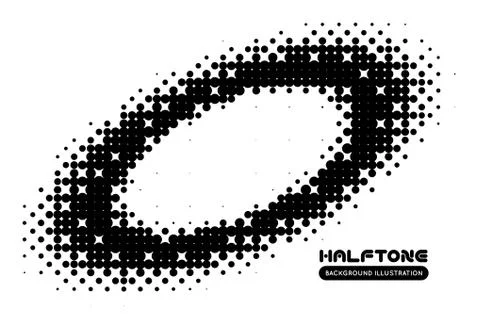 Halftone background Stock Illustration