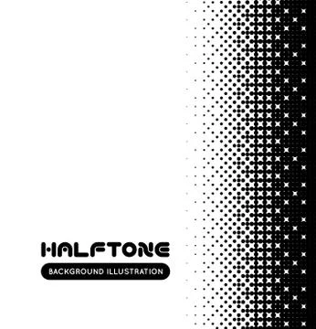 Halftone background Stock Illustration