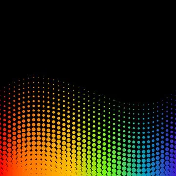 Halftone background Stock Illustration