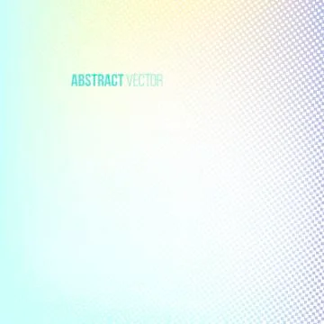 Halftone background. Light blue green lilac white and yellow col Stock Illustration